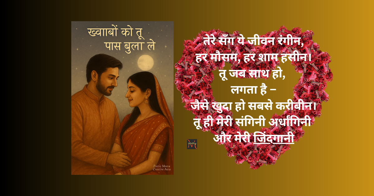तेरे सँग ये जीवन रंगीन हर मौसम हर शाम हसीन। तू जब साथ हो लगता है – जैसे 20250708 193653 0000