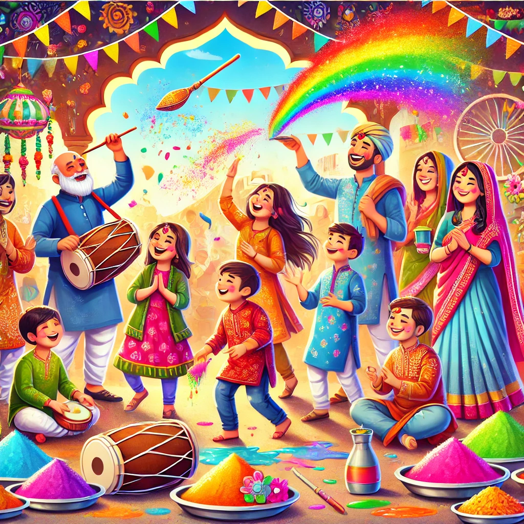 holi festival shubhkamnay mahtav kavita badhai